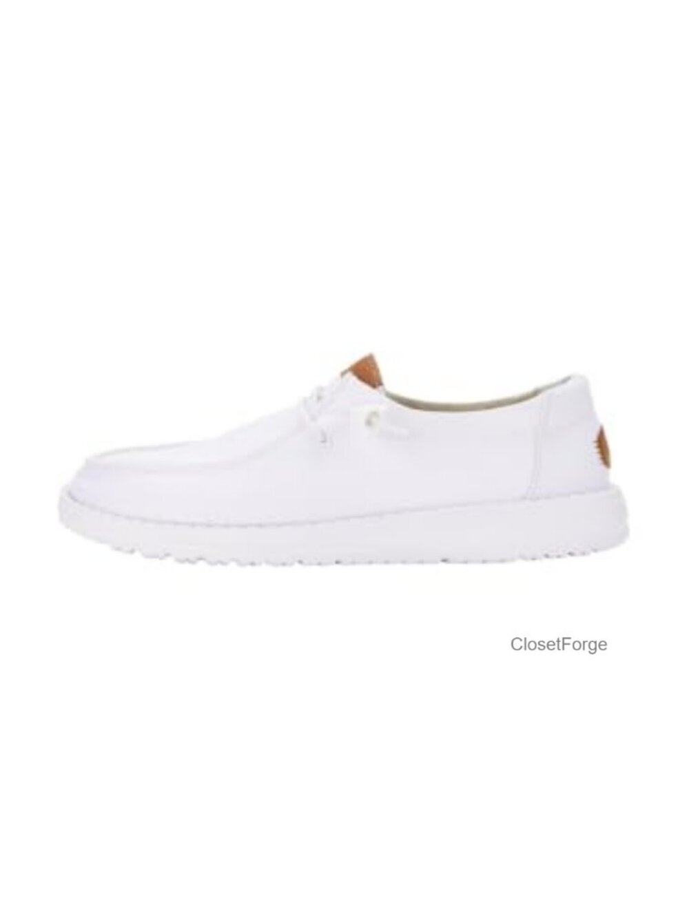 HEYDUDE Wendy Stretch Canvas Slip On Shoes Easy On Loafer Women's